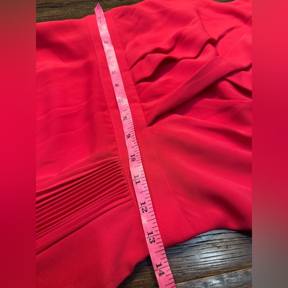 REISS CLAIRE PLEATED FITTED MIDI DRESS, NWOT - Picture 14 of 16